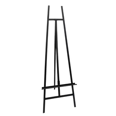 VIP Metal 51 in. Black Classic Floor Easel