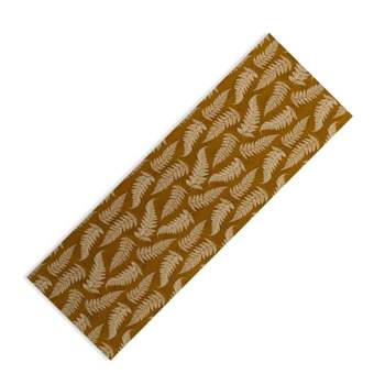 Little Dean Yellow Mustard Boho Stripe (6mm) 70 X 24 Yoga Mat - Society6  : Target