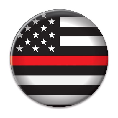 Beistle Firefighters Button, 2", (6/Pkg) Multicolored