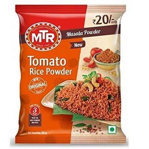 NEW MTR Tomato Rice Masala Powder 50g- 1.76OZ- 100% Natural No Preservatives - 1 of 3