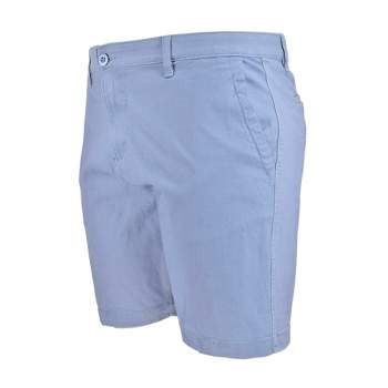 Burnside Men's 10" Stretch Cotton Blend Chino Golf Shorts