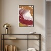 Art Remedy Burgundy and Cork Boho Abstract Wall Art Framed - 2 of 4