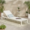 Patio Recliner,Outdoor Mesh Chaise Lounge With Adjustable Backrest,Patio Recliner Chair,Recliner Chair For Patio,Poolside-Cuddlewood - 3 of 4