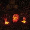 Funworld Light-Up Smoldering Skull Grave Breaker Halloween Decor - 3 of 3