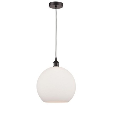 Athens - 1 Light Mini Pendant In Industrial Style-14.38 Inches Tall and 11.75 Inches Wide