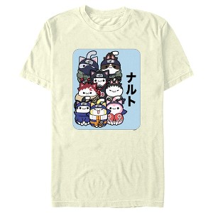 Men's Naruto Nyaruto Family Portrait T-Shirt - 1 of 4