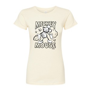 Women's - Disney - Mickey Mouse Fitted Graphic T-Shirt - 1 of 3