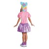 Furby™ Kids' Tie Dye Hooded Dress Halloween Costume - Pink - 7-8 - 2 of 2
