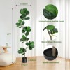 Artificial Fiddle Leaf Fig Tree - 5FT Fake Plant - 2 of 4