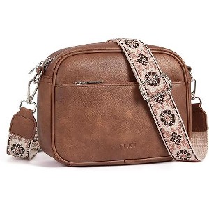 CLUCI Crossbody Bags for Women Trendy, Vegan Leather Shoulder Handbags，Purses for Women with Adjustable Wide Strap - 1 of 3
