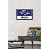 Trends International NFL Baltimore Ravens - Logo 21 Framed Wall Poster Prints - 2 of 4
