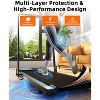 DeerRun 3 in 1 Walking Treadmill, 300 Weight Capacity Foldable Treadmill, 3.0HP Low Noise Under Desk Treadmills for Home Office - 2 of 4