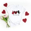 Simply Sage Market Women's Peace Love Cupid Short Sleeve Graphic Tee - 3 of 4