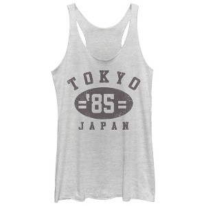 Women's Lost Gods Tokyo Japan 85 Racerback Tank Top - 1 of 3