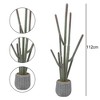 44In Tall Faux Cactus Plant, Realistic Texture Tall Fake Plant, Artificial Cactus Large with Planter Indoor Outdoor for Home Office - 3 of 4