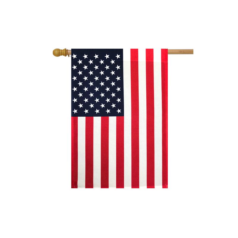 Briarwood Lane American Flag House Flag USA Stars & Stripes 28" x, 2 of 4