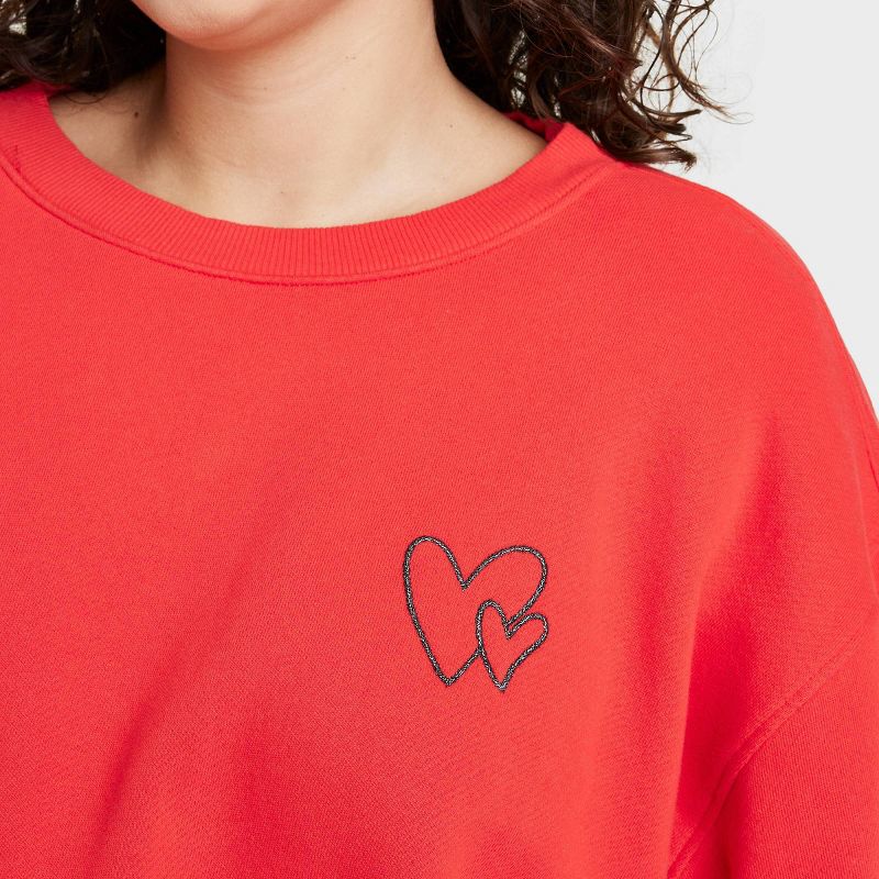 Women's Bubble Hem Sweatshirt - Universal Thread™, 5 of 12