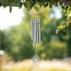 Woodstock Windchimes Coastal Chime Glass, Fish, Wind Chimes For Outside, Wind Chimes For Garden, Patio, and Outdoor Decor, 22"L - 4 of 4