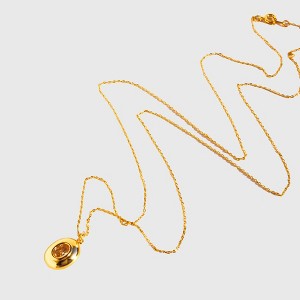 Anna-Kaci Women's Zirconia Pendant Necklace - 1 of 4