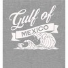 Gulf of Mexico Black and White Wave Youth Crew Neck Short Sleeve Tee - 2 of 2