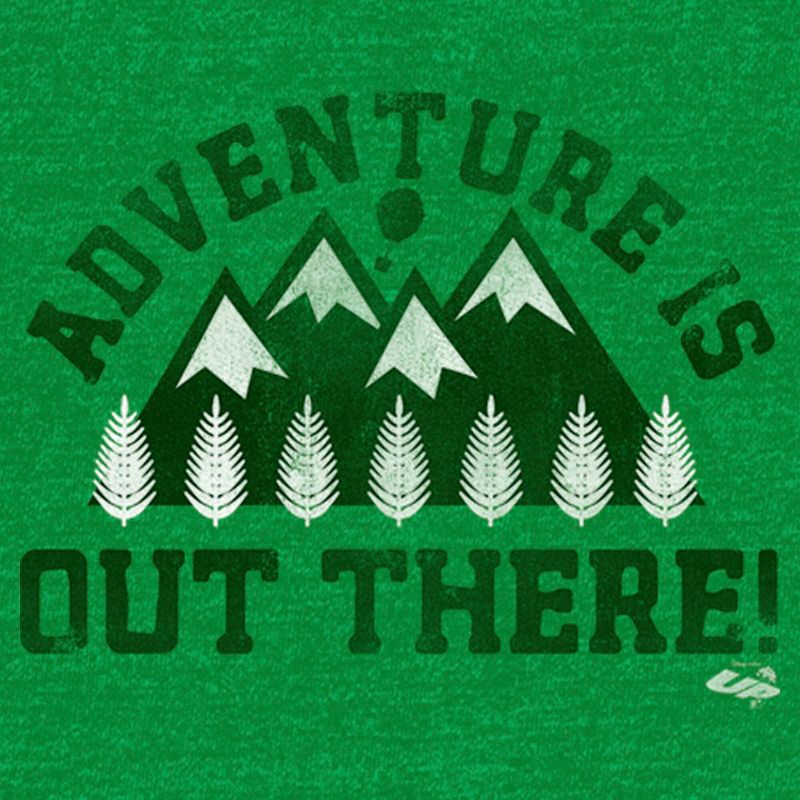 Men's Up Adventure Is Out There in the Mountains T-Shirt, 2 of 4