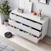 Modern 6 Drawer Dresser for Bedroom with Gold Handle and Large Drawer - 4 of 4
