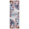 Abstract Machine Washable Rug with Non Slip Backing Ultra-Thin Non Shedding Stain Resistant Indoor Carpet for Living Room Bedroom Dining Room - 4 of 4