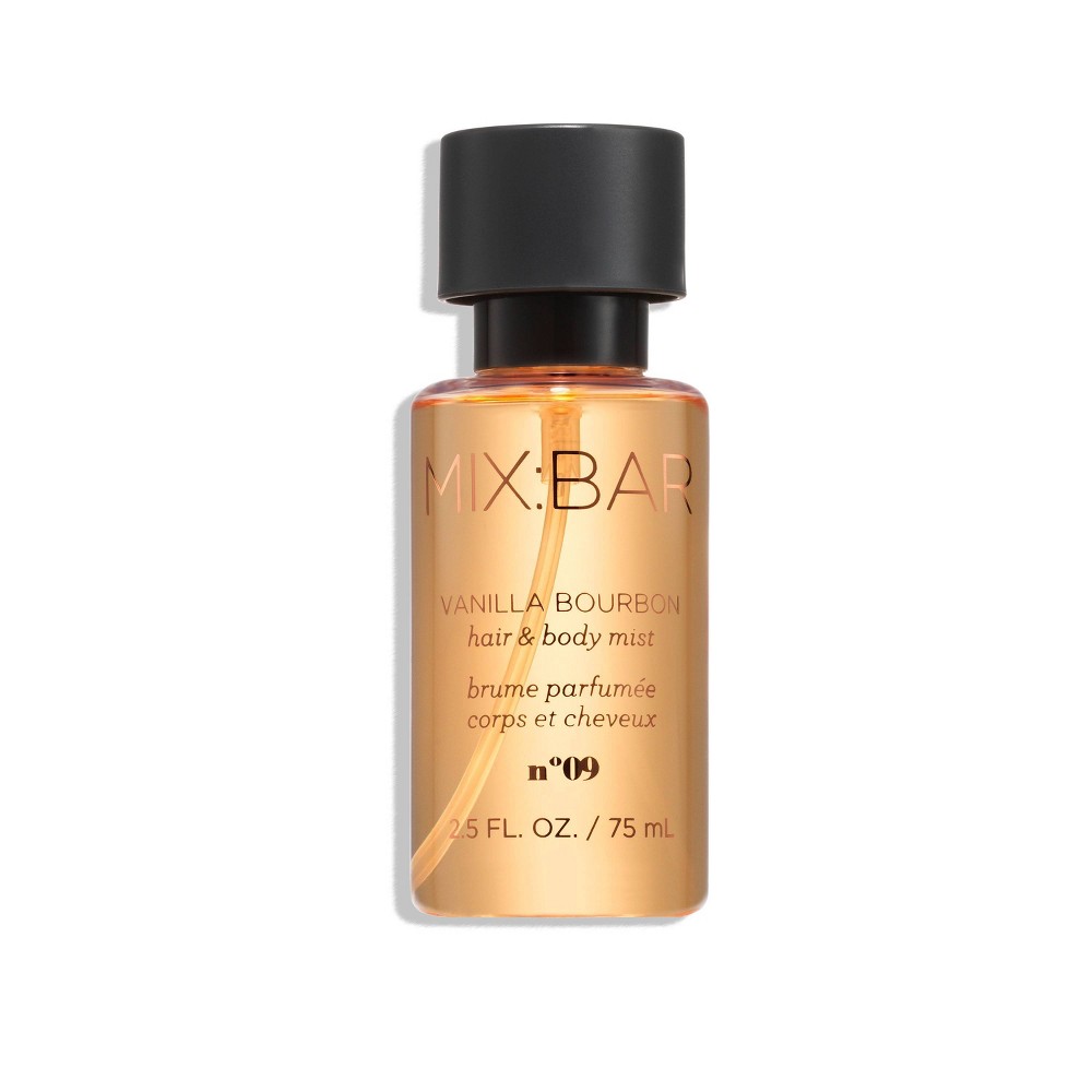 MIX:BAR Women's Mini Hair & Body Mist Perfume - Vanilla Bourbon - 2.5 fl oz