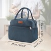 Unique Bargains Reusable Insulated Lunch Tote Bag - 2 of 4