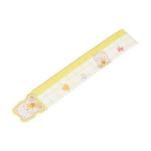 Unique Bargains Straight Ruler Magnetic Ruler +/-5% Accuracy Bears Cub Design ABS 1.38"x7.48"x0.59" 1 Pcs - 1 of 4