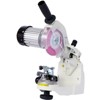 Professional Chainsaw Sharpener - Bench Grinder w/ Multi-Angle Adjustment, Built-in Light & 3 Grinding Wheels - 2 of 4