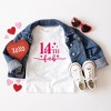 The Juniper Shop 14th Feb Stars Puff Print Toddler Short Sleeve Tee - 2 of 3