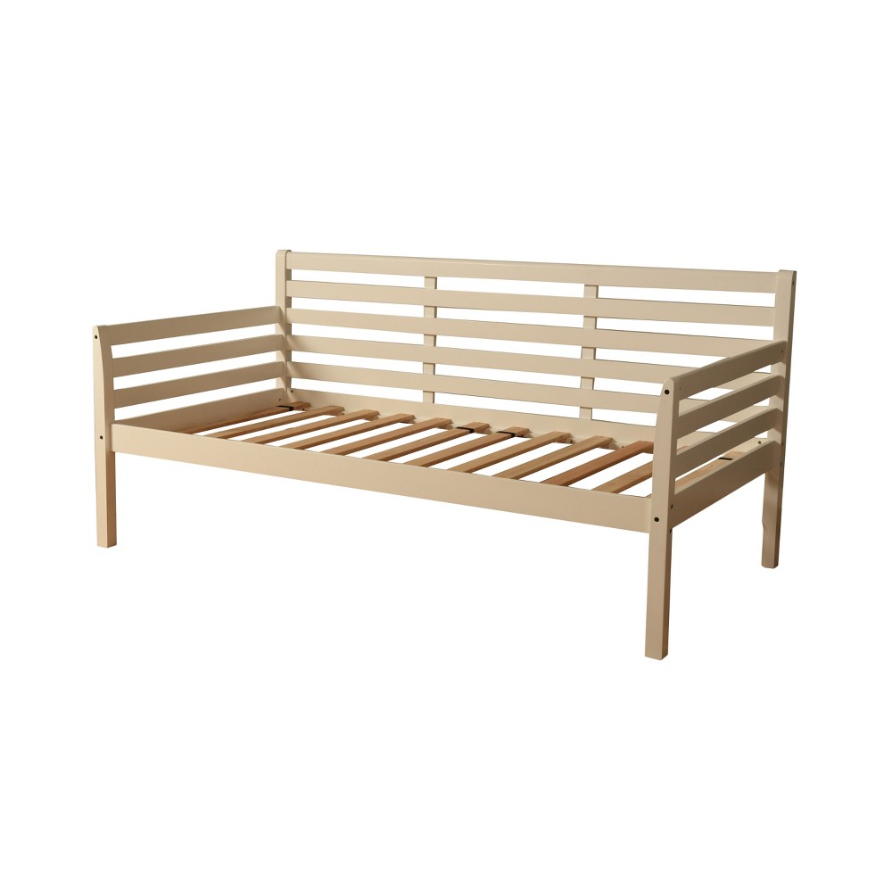 Photos - Bed Frame Yorkville Daybed Frame Only White - Dual Comfort