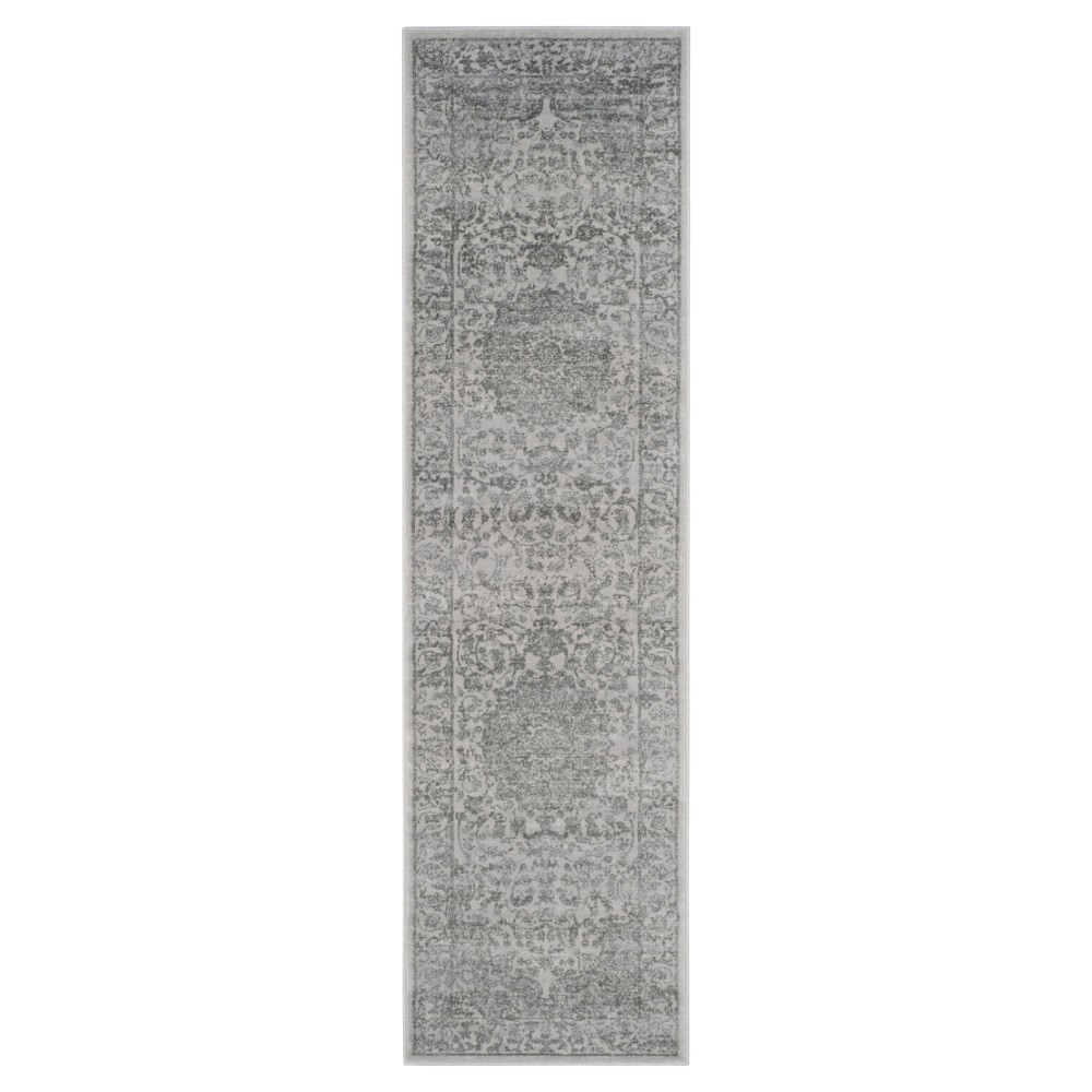 2'3inx8' Getty Rug Cream/Dark Gray - Safavieh