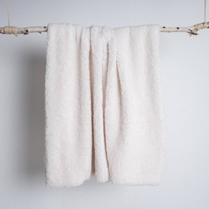 50"x60" Teddy Faux Shearling Lux Throw Blanket - Evergrace - 1 of 4