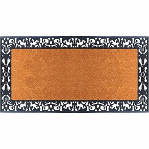 A1HC Natural Coir & Rubber Door Mat 30x60, Thick, Durable, Heavy Duty Doormat For Outdoor &  Indoor - 1 of 4