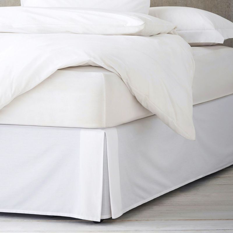 Cotton Blend Percale Pleated Bedskirt - Simply Put, 4 of 6