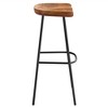 Modway Concord Backless Wood Bar Stools - Set of 2 - 3 of 4