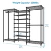 VIPEK S3 Heavy Duty Garment Rack Free Standing Clothes Rack Closet Storage Organizer Large Wardrobe with 6-Tier Shoe Rack - 4 of 4