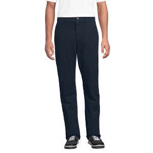 Lands' End Men's Knockabout Comfort Waist Classic Fit Flannel Lined Chino Pant - 1 of 4