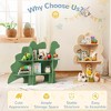 Arceso 3-Tier Corner Kids Bookshelf and Toy Storage Organizer for Kids Room - 4 of 4