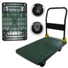 VisioGear Foldable Platform Push Hand Truck Cart, 440 lbs. Weight Capacity for Home, Office, Green, 28.3"*19.1"*32.4" - 4 of 4