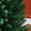 Whisen 8FT Unlit Pencil Christmas Tree with 618 Tips, Flame-Retardant, No-Hassle Setup & Easy Storage - Green - 4 of 4