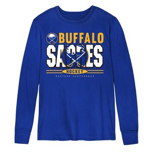 NHL Buffalo Sabres Boys' Long Sleeve T-Shirt - 1 of 1