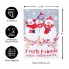 Evergreen Snow Crew Suede Garden Flag 12 x 18 Inches Indoor Outdoor Decor - 4 of 4
