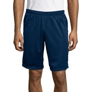 Hanes Sport Men's Mesh Athletic Shorts with Pockets, 9" - 1 of 3