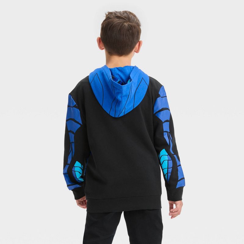 Boys&#39; DC Comics Blue Beetle Zip-Up Sweatshirt - Blue, 2 of 4