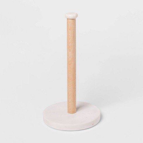 Marble Paper Towel Holder Natural White Threshold Target