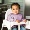 Tiny Twinkle Mess-Proof/Waterproof 2-Pack Long-Sleeve Baby Bib, Machine Washable Smock for Eating - 2 of 4