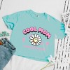 Simply Sage Market S.W.Smiley Cool Mom Flower Boxy Crop Top - 3 of 4